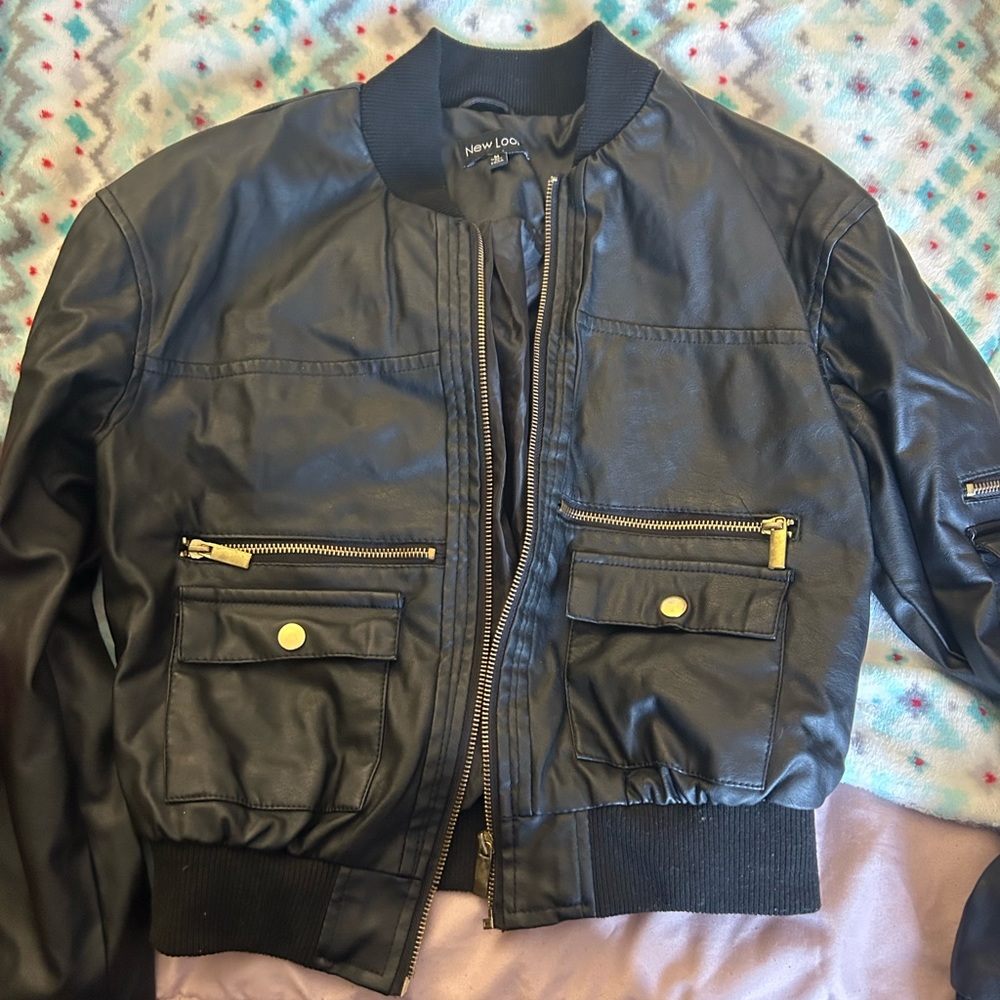 Leather jacket